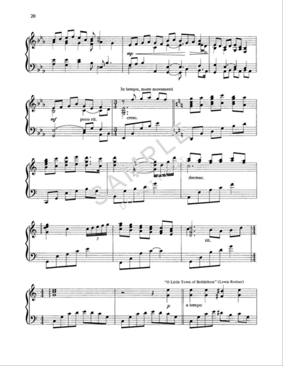 Piano Majesty Piano Solo scores gallery preview page 3