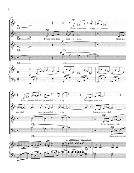 How Beautiful for SATB and Piano image number null