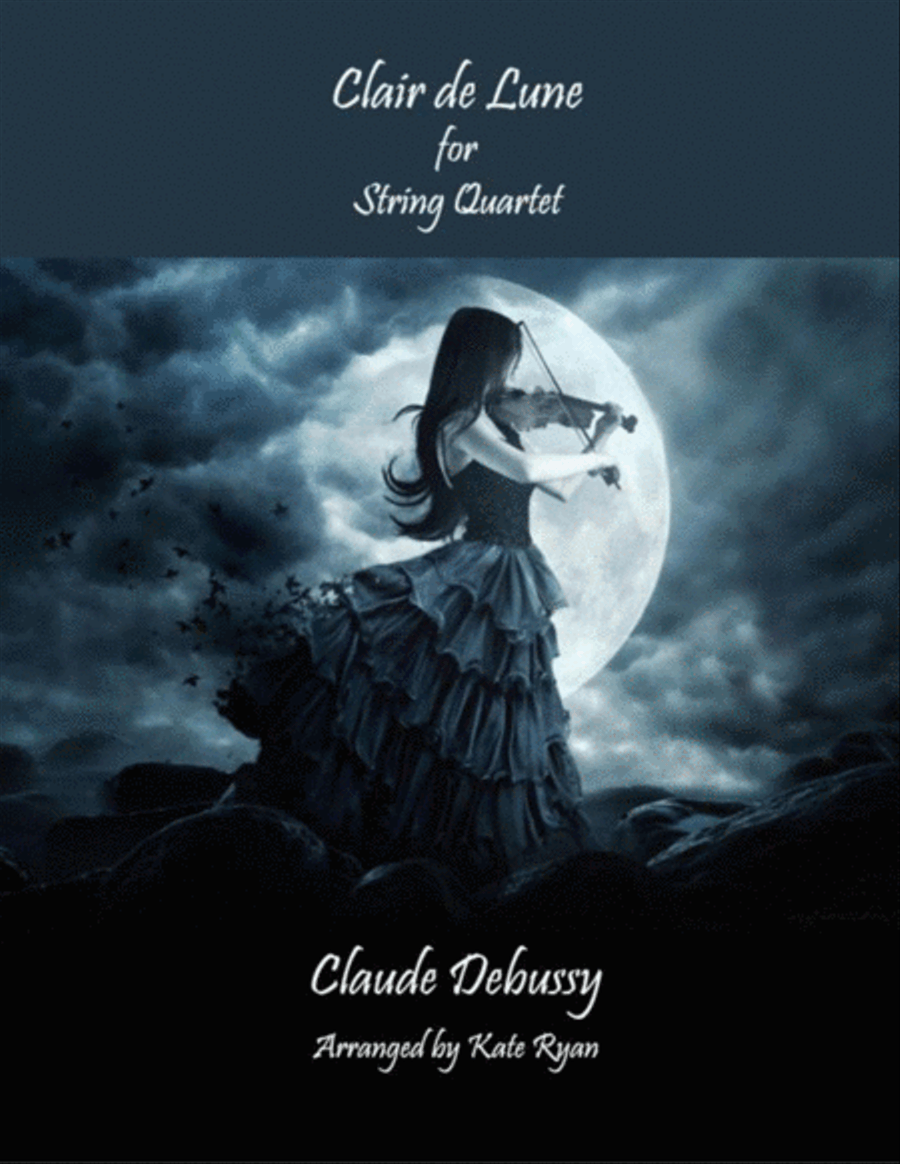 Clair de Lune (String Quartet) String Quartet scores gallery preview page 1
