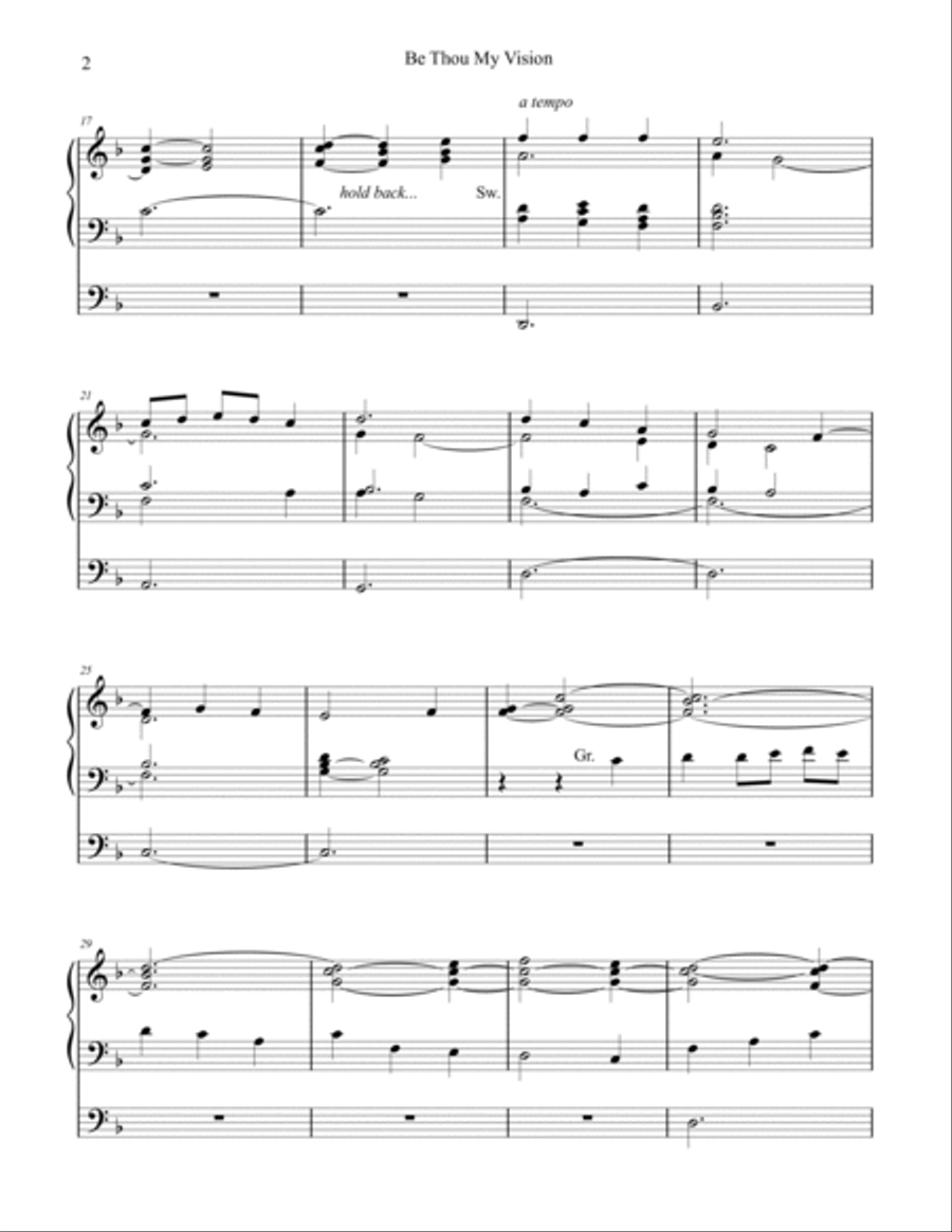 Be Thou My Vision (Prelude on 