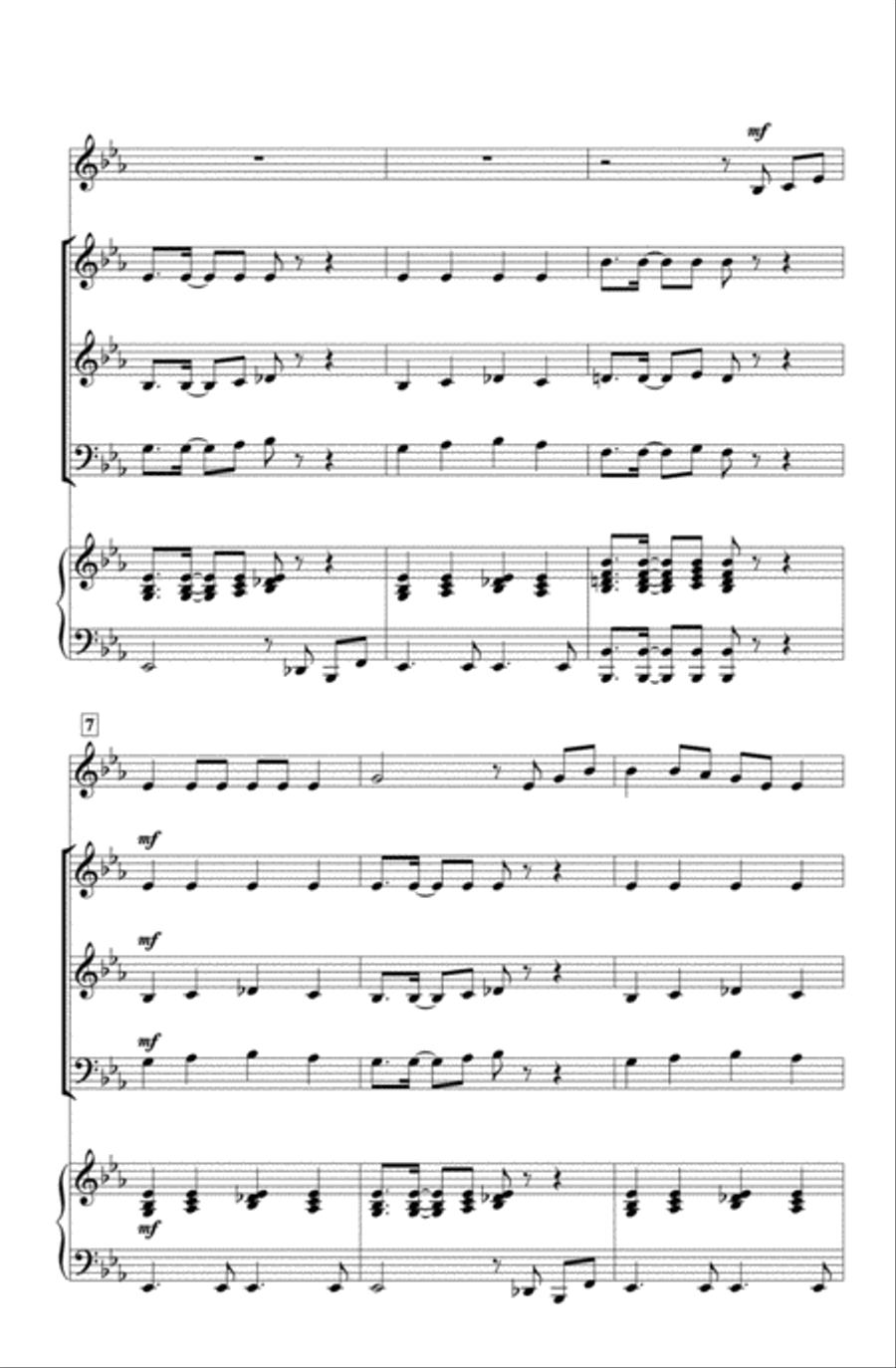 Singin' in the Spirit 3-Part scores gallery preview page 3