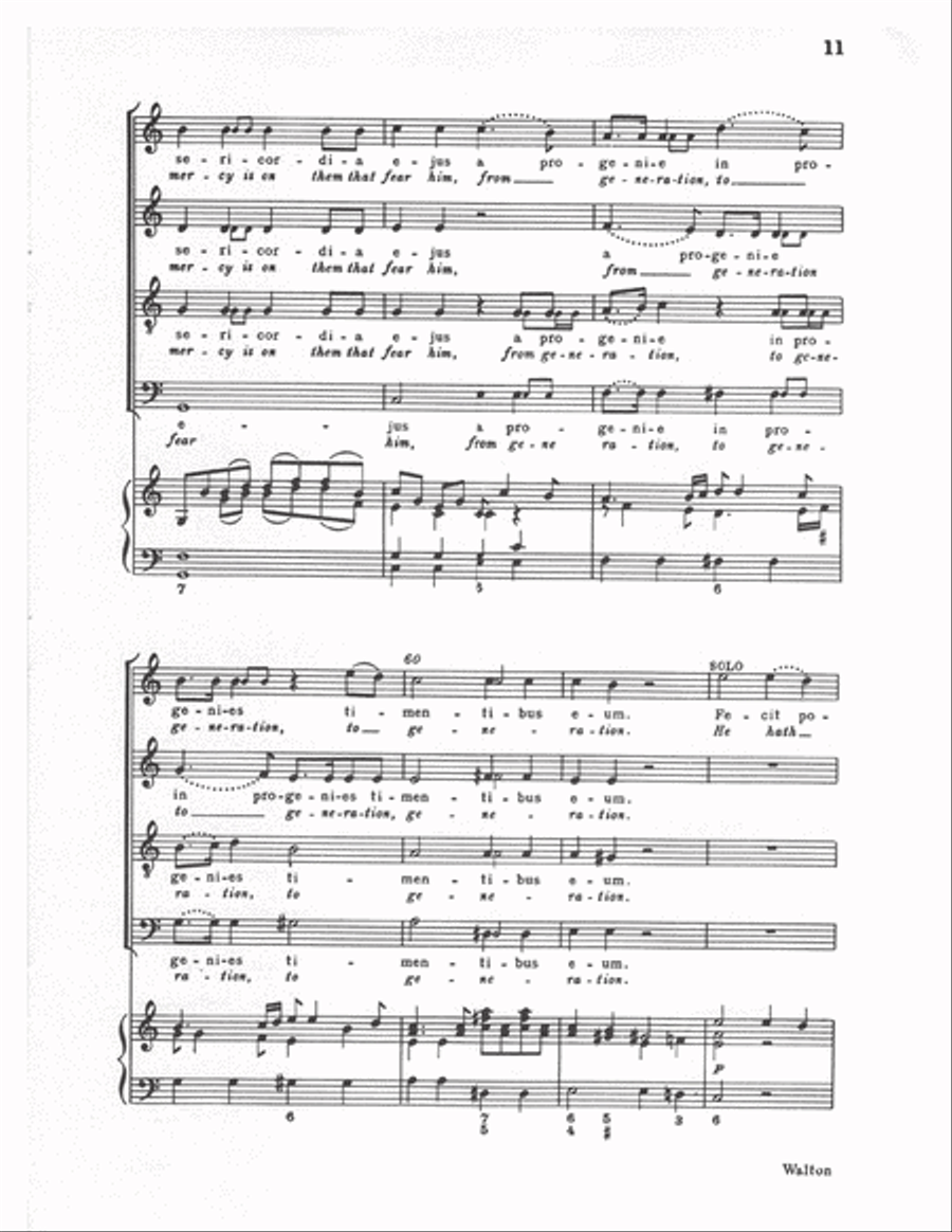 Magnificat (SATB - Vocal Score) 4-Part scores gallery preview page 10