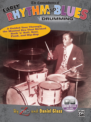 Book cover for The Commandments of Early Rhythm and Blues Drumming