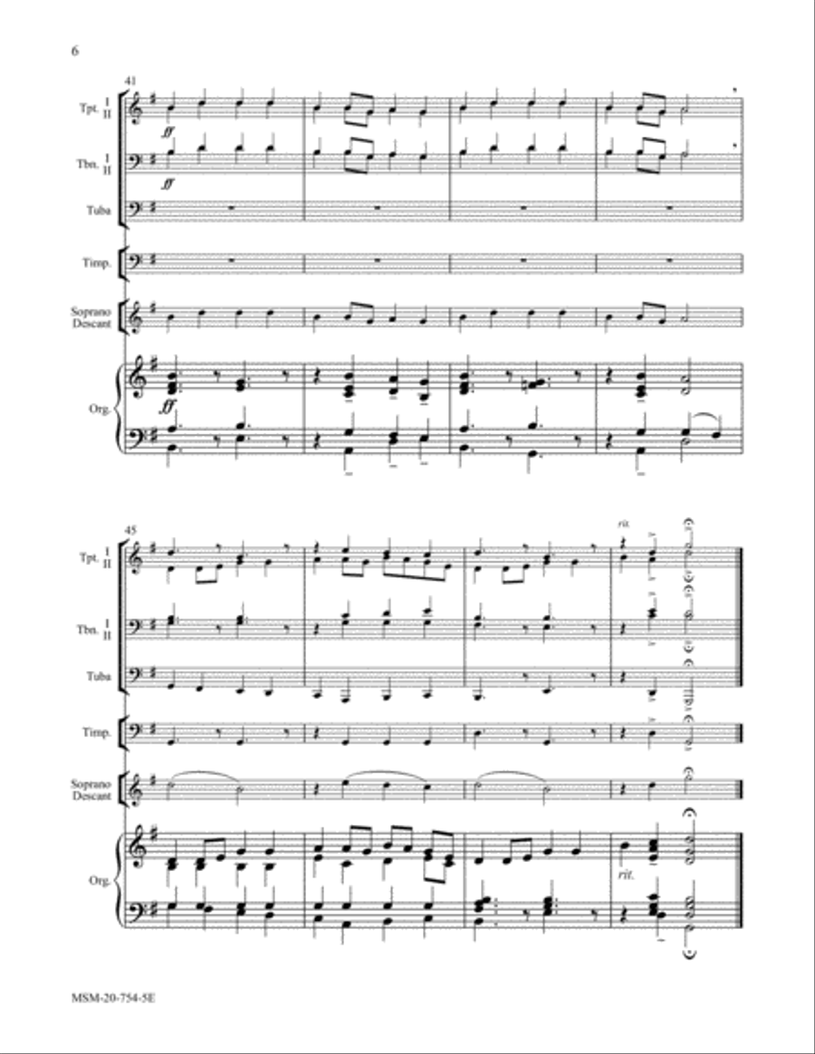 HOLY MANNA in G HOLY MANNA in G Choir scores gallery preview page 6