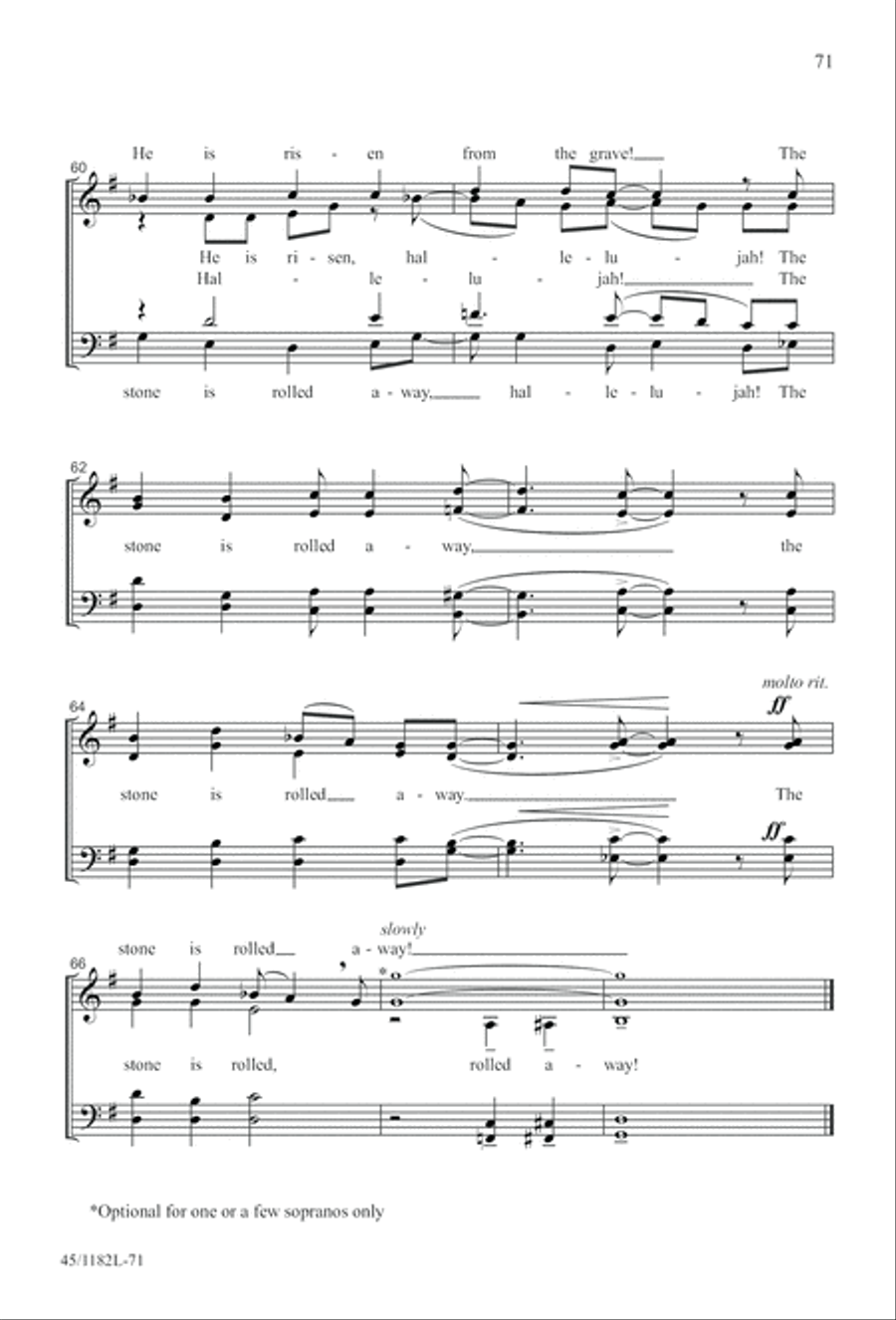 All Around A Cappella 4-Part scores gallery preview page 71