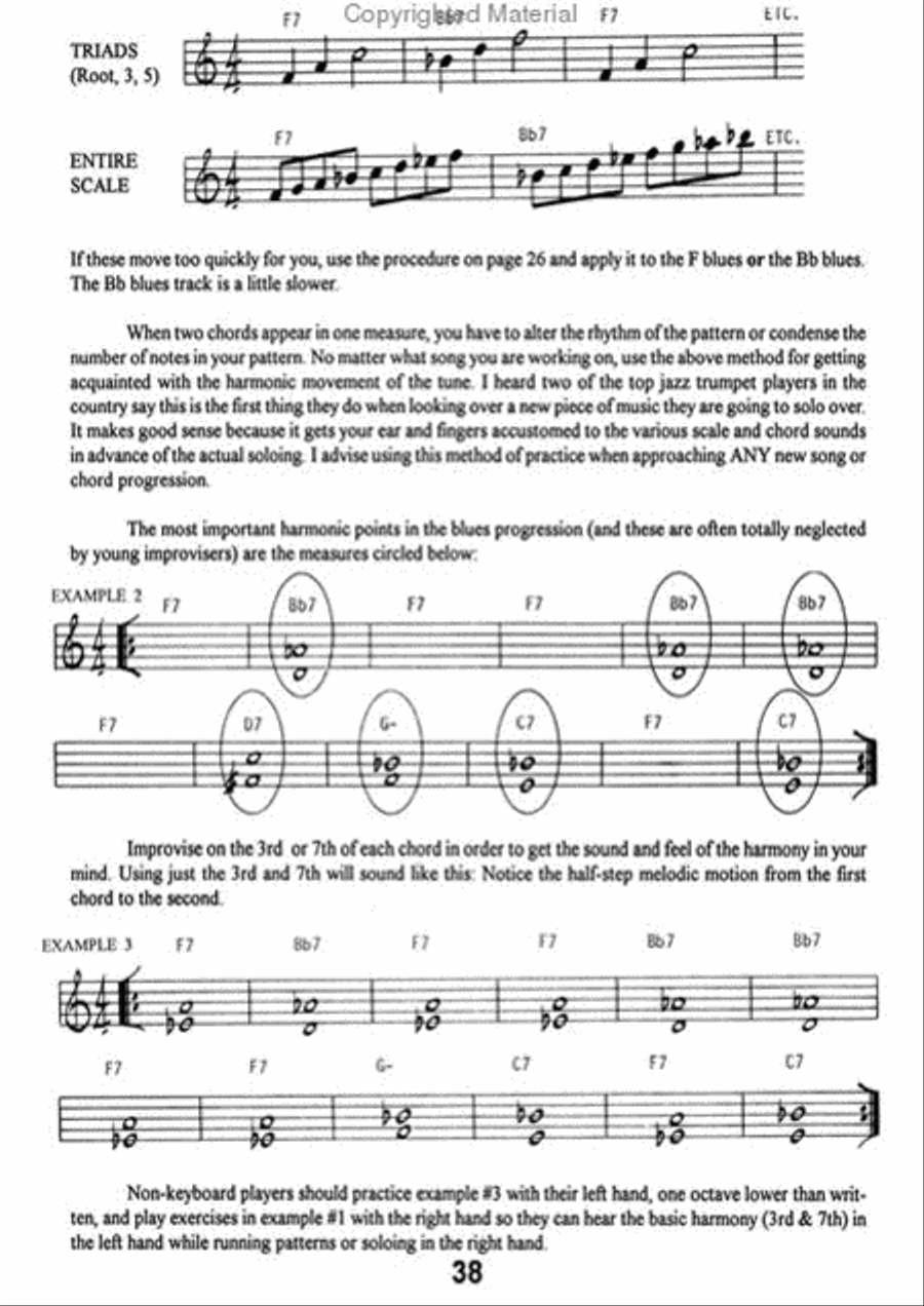 Volume 1 - How To Play Jazz & Improvise Voice scores gallery preview page 5
