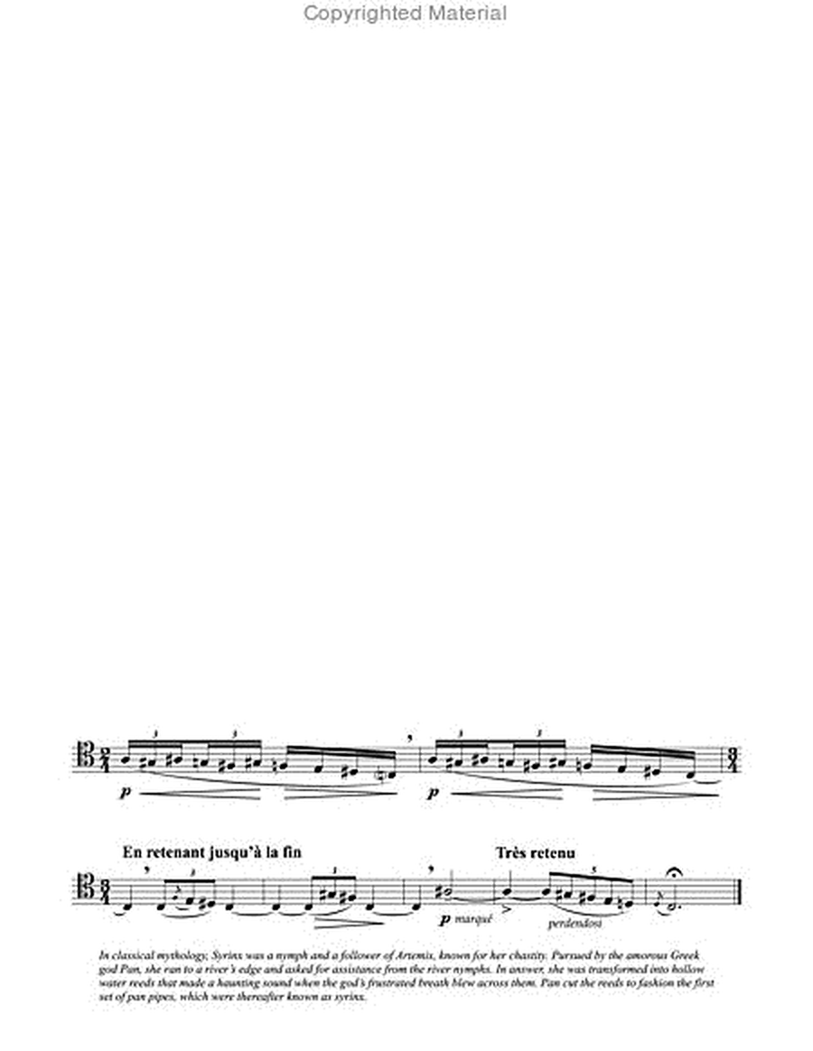 Syrinx for Unaccompanied Tenor Trombone image number null