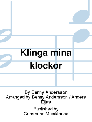 Book cover for Klinga mina klockor