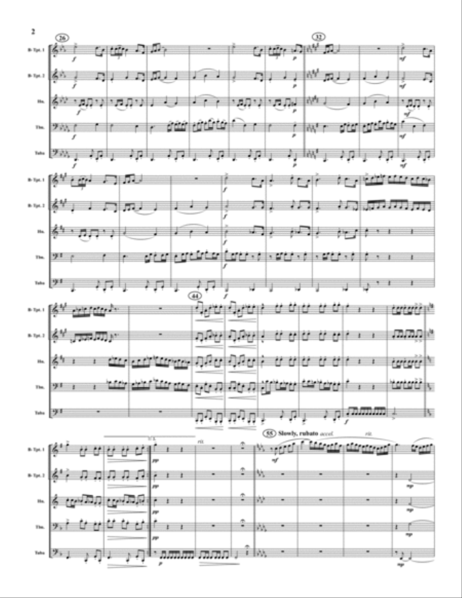 Sevilla Brass Quintet scores gallery preview page 2