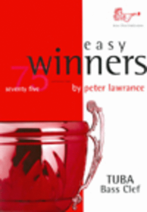 Book cover for Easy Winners (Tuba, Bass Clef with CD)