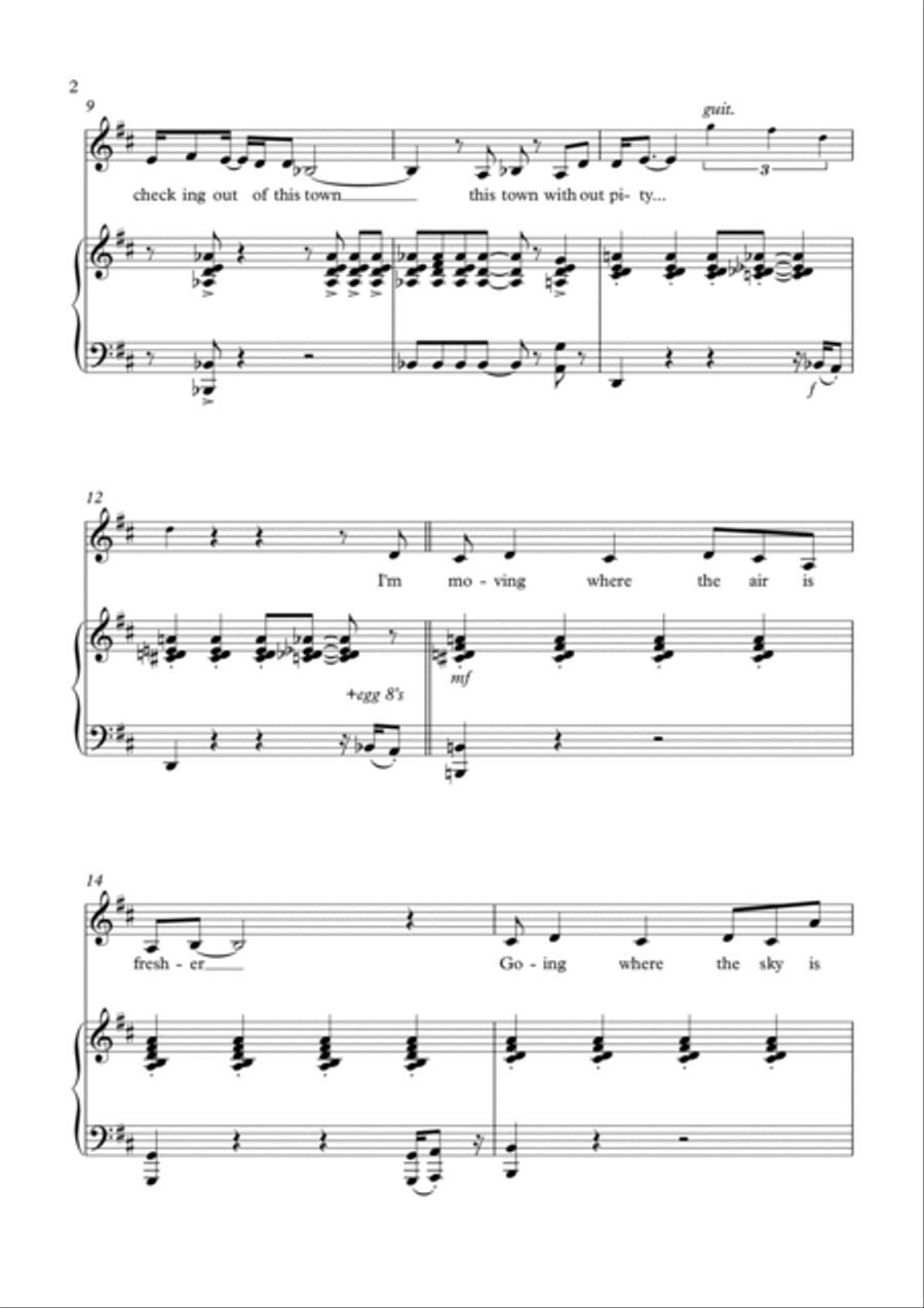 ME AND MY MUSIC Alto Voice scores gallery preview page 2