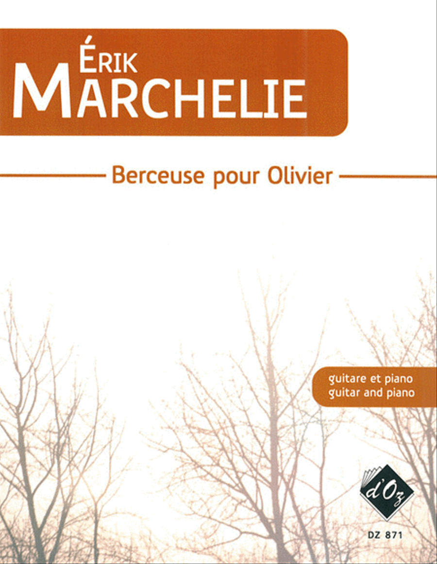 Berceuse pour Olivier Classical Guitar scores gallery preview page 1