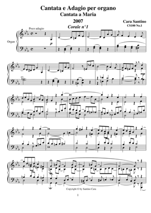 Cantata and Adagio for organ - 100