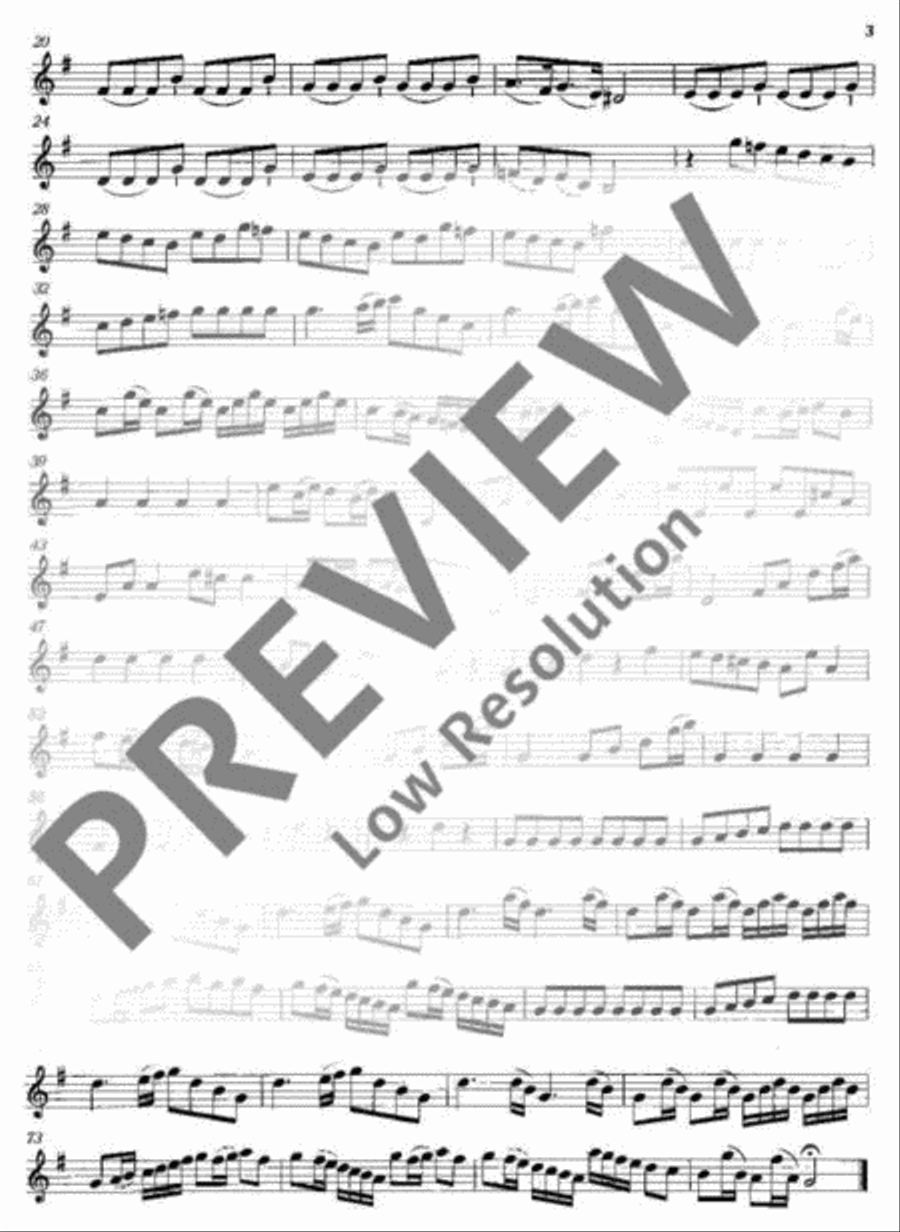 Concerto polonois G Major Violin scores gallery preview page 3