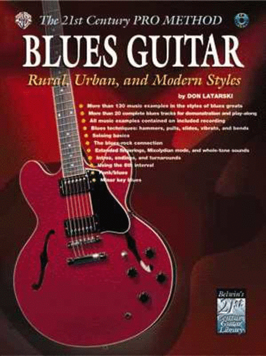 21St Century Pro Method Blues Guitar Book/CD