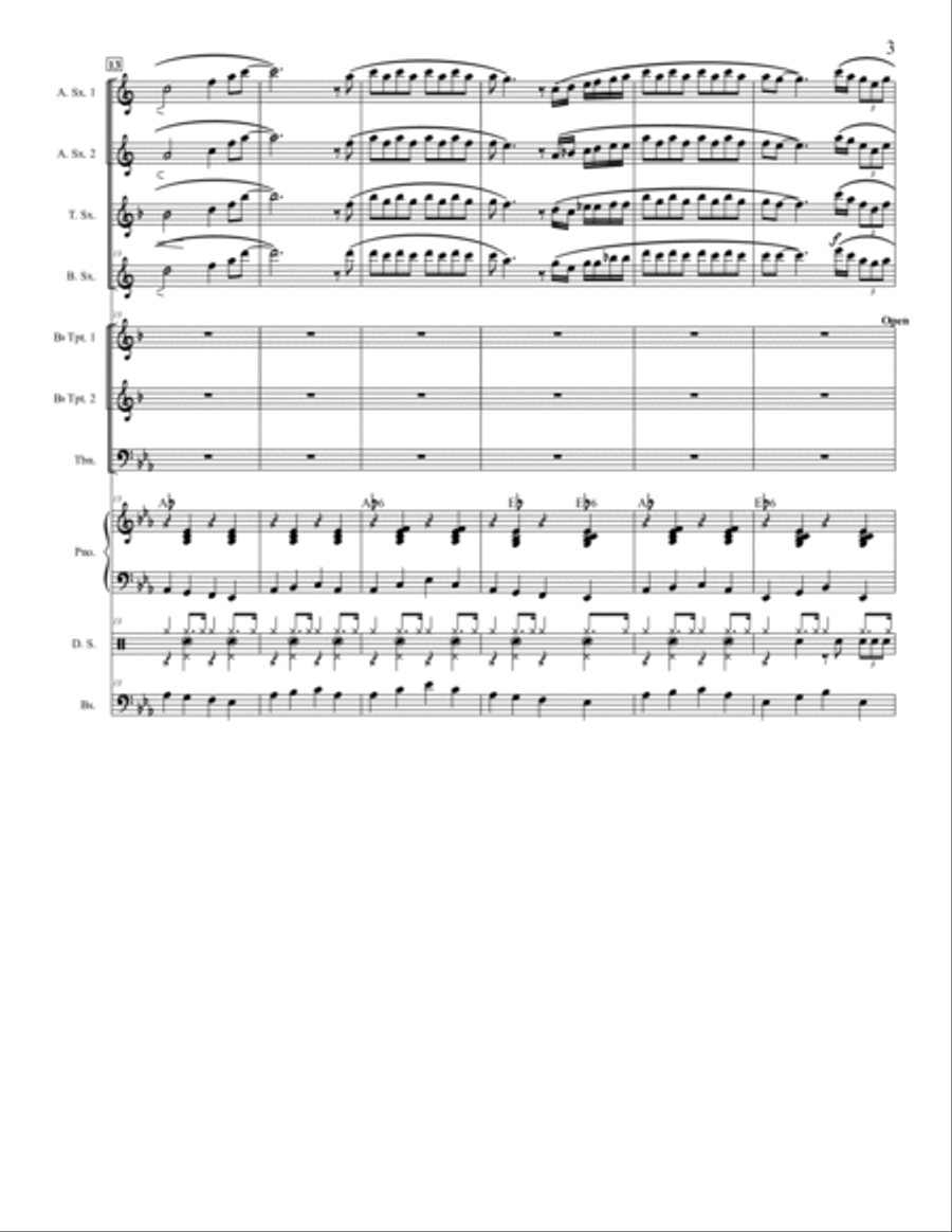Wonderland By Night Wonderland By Night Jazz Ensemble scores gallery preview page 3