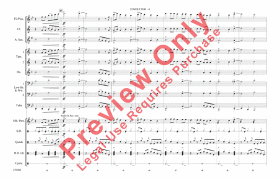 That's What I Like Marching Band scores gallery preview page 7