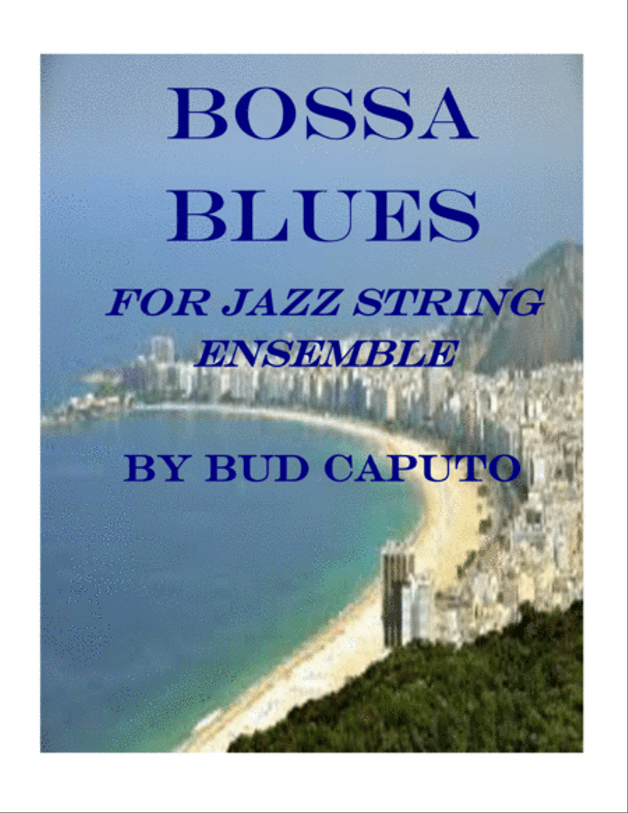 Bossa Blues for Jazz String Ensemble Set of Parts scores gallery preview page 1