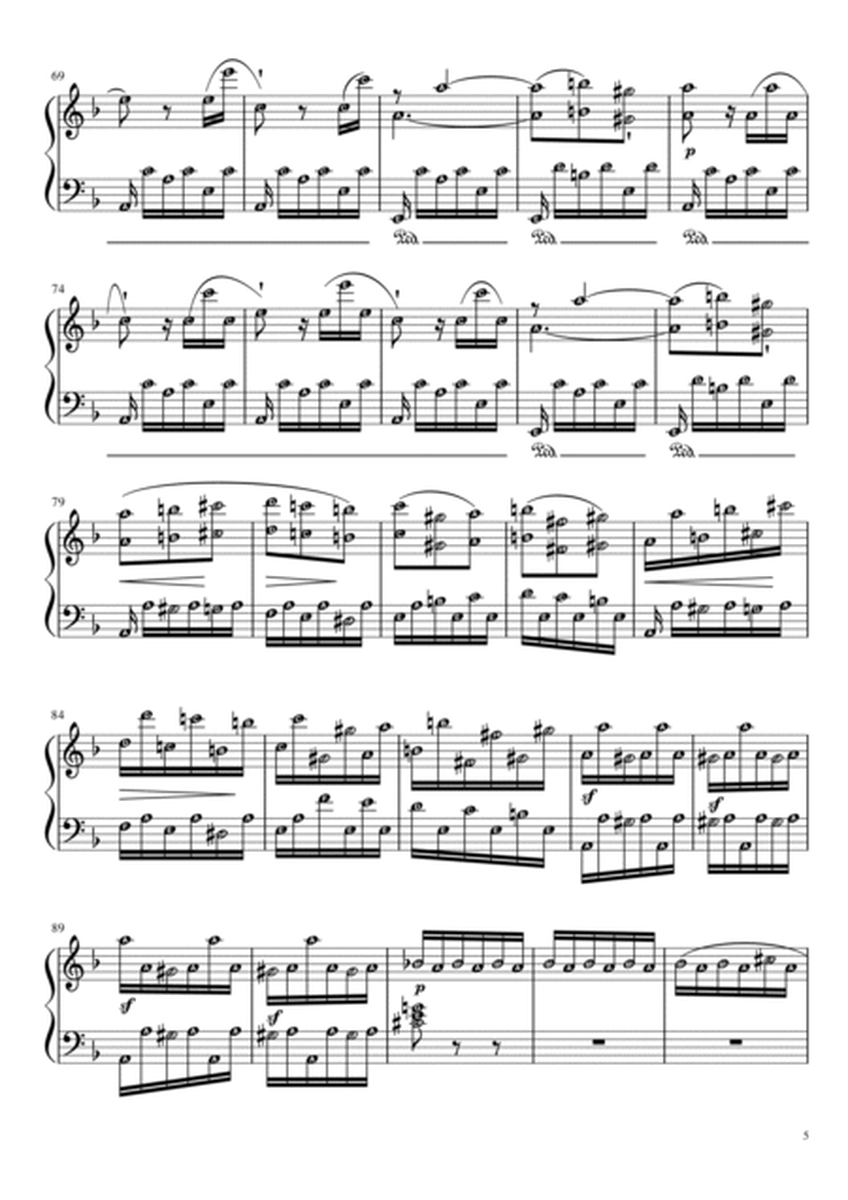 Tempest Sonata Op. 31 No. 17 3rd Movement