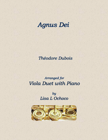 Agnus Dei for Viola Duet and Piano image number null