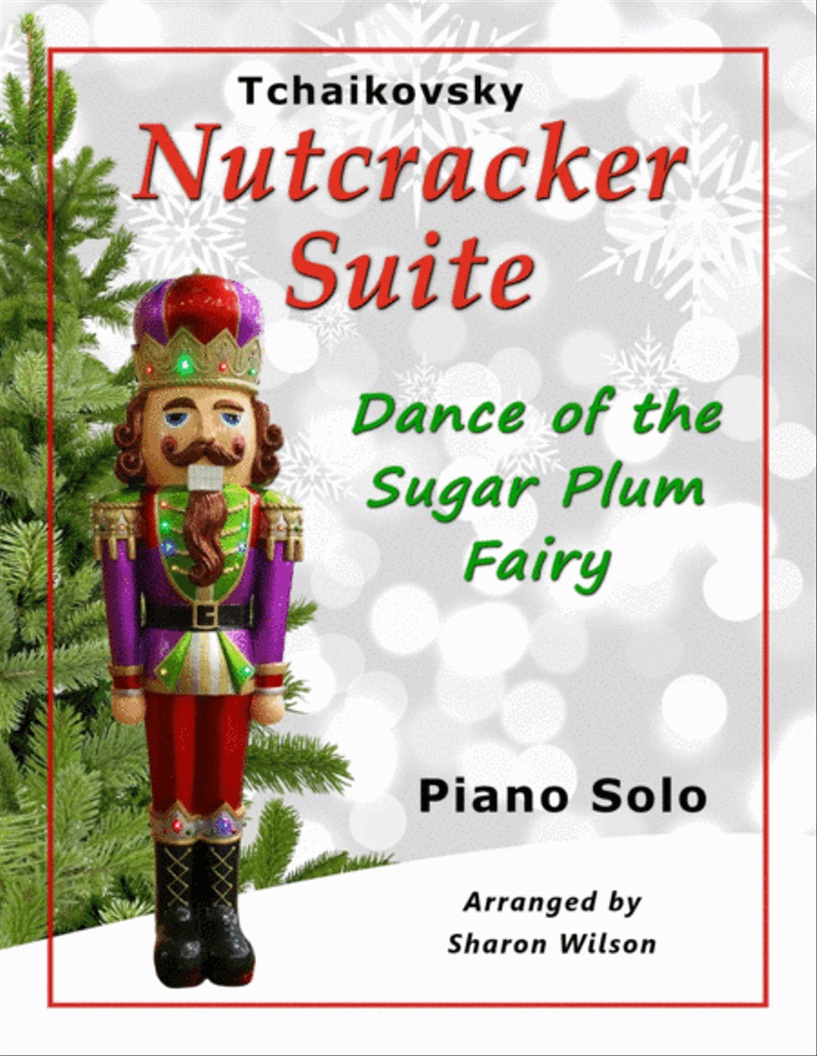 DANCE OF THE SUGAR PLUM FAIRY from Tchaikovsky's Nutcracker Suite Piano Solo scores gallery preview page 1