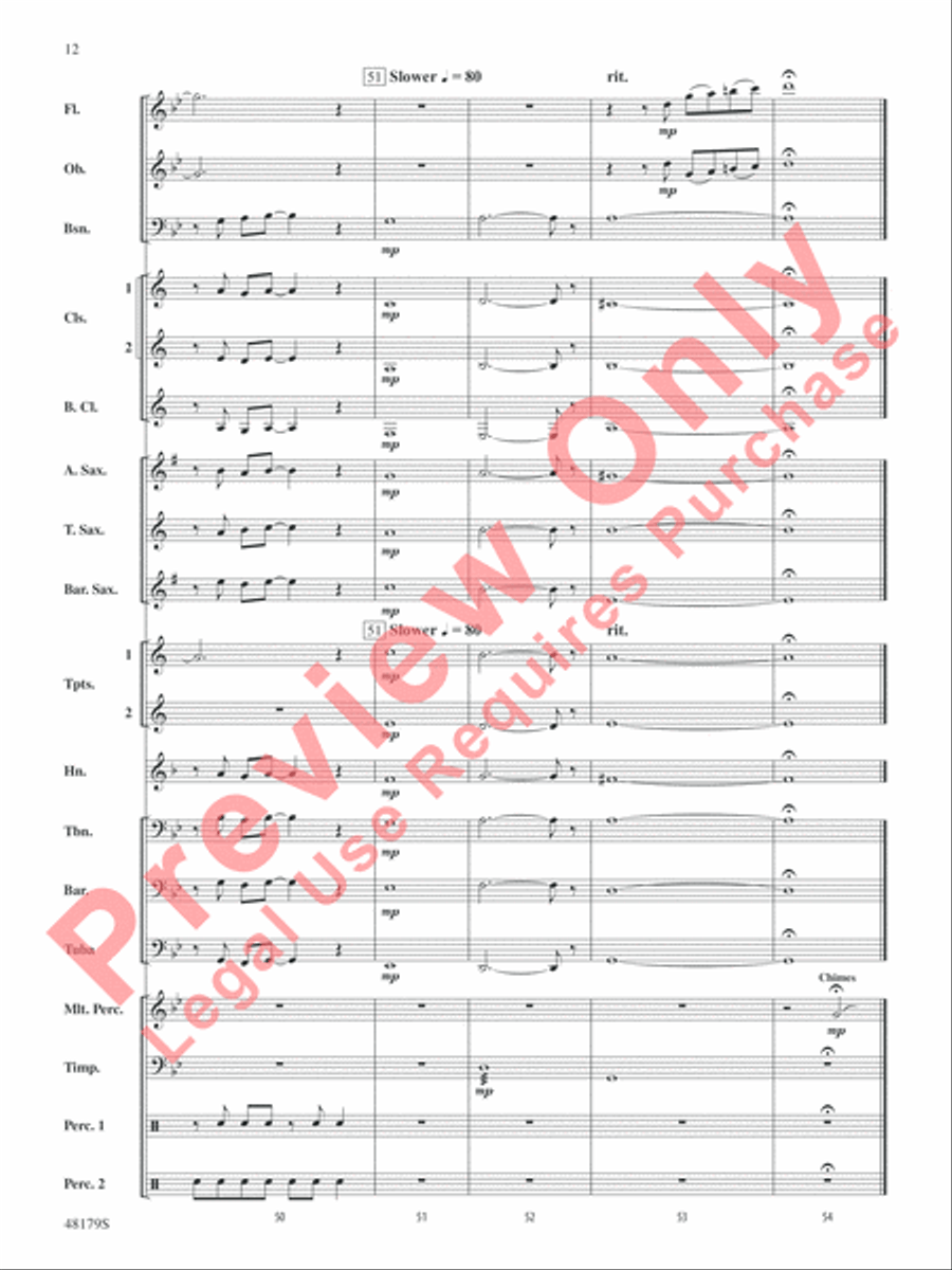 Star of the County Down Concert Band scores gallery preview page 13