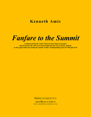 Fanfare to the Summit - STUDY SCORE ONLY
