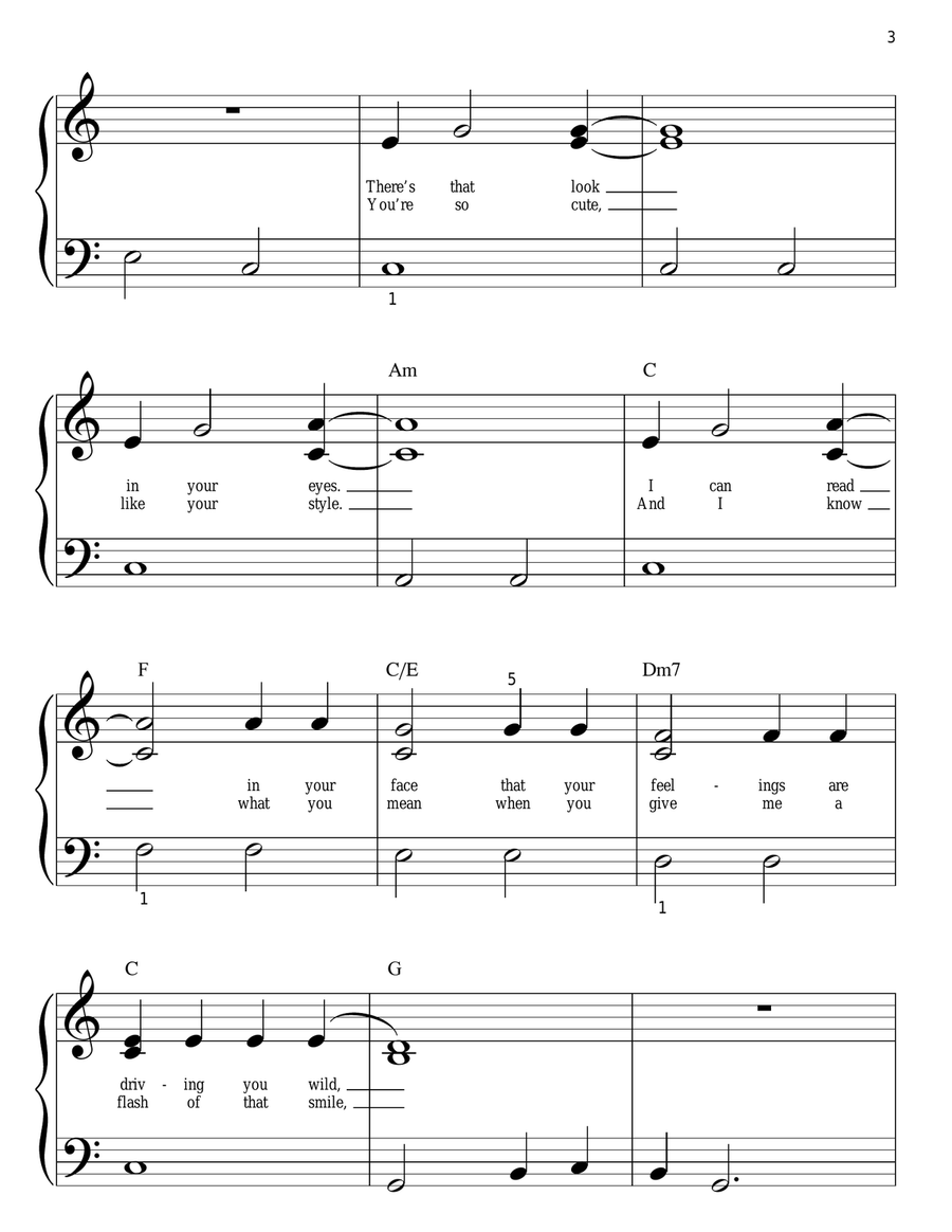 Does Your Mother Know Easy Piano scores gallery preview page 3