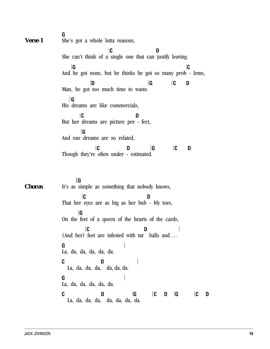 Bubble Toes Acoustic Guitar scores gallery preview page 2