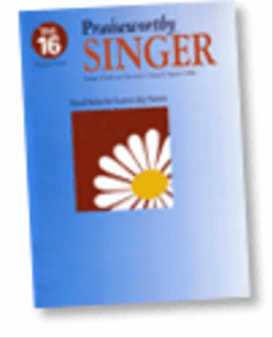 Praiseworthy Singer - Vol. 16 (Songs of Faith & Devotion) Voice scores gallery preview page 1