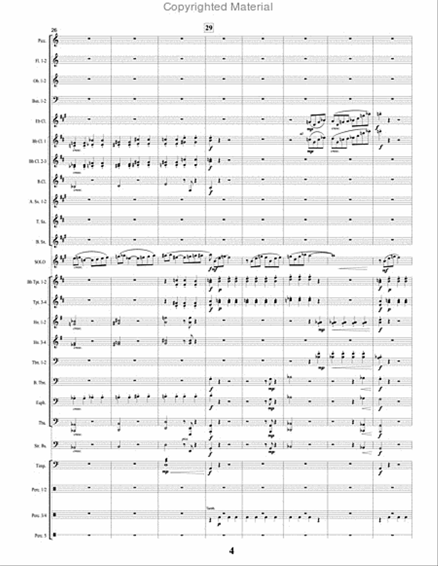 Sapphire Concert Band scores gallery preview page 5