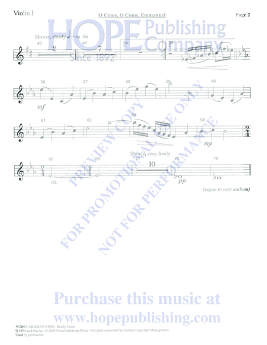 Emmanuel Emmanuel Orchestra scores gallery preview page 302