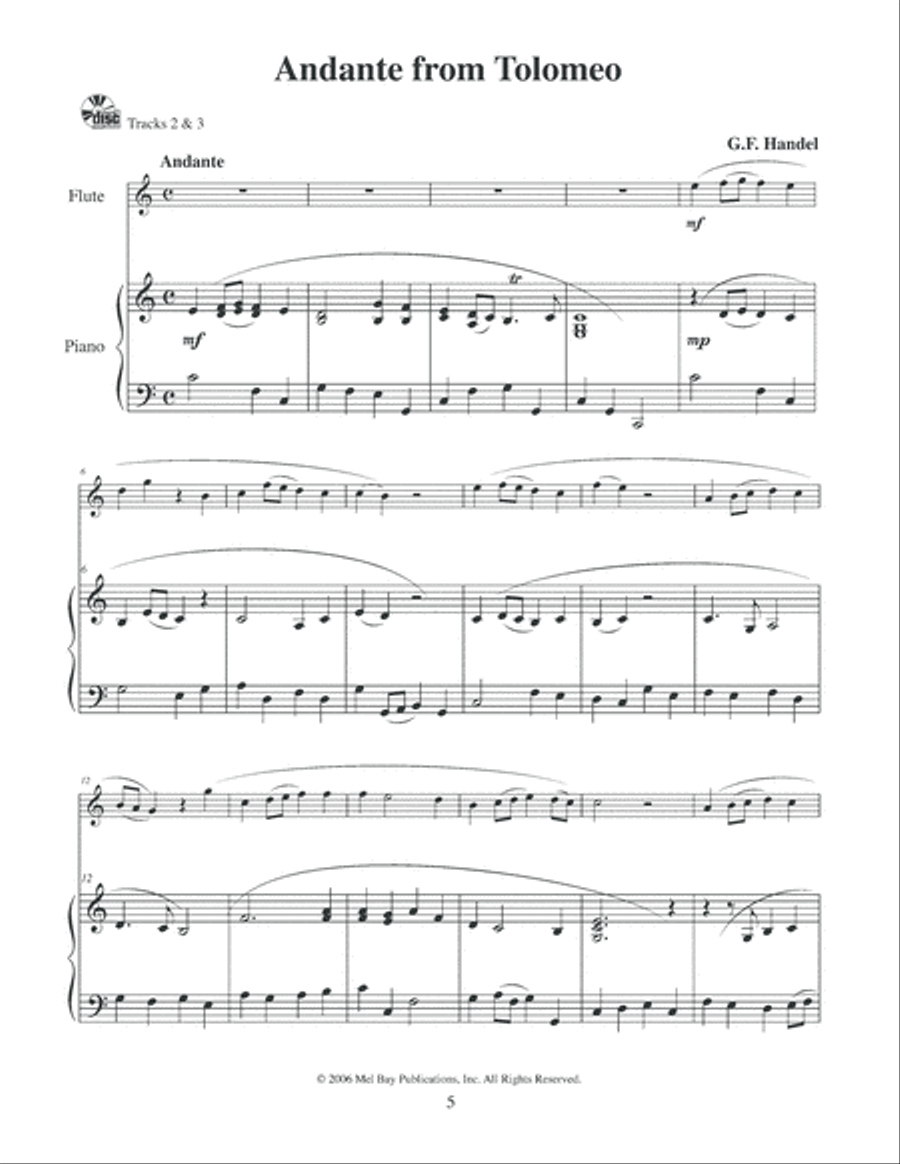 Sacred Classics for Flute and Piano Made Easy Oboe scores gallery preview page 6