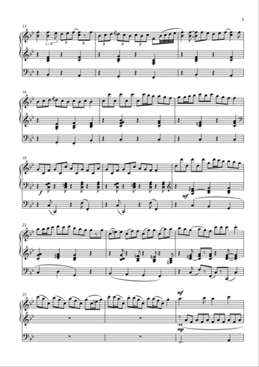 March of Joy for organ March of Joy for organ Organ Solo scores gallery preview page 5