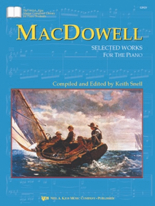 Book cover for MacDowell: Selected Works For Piano