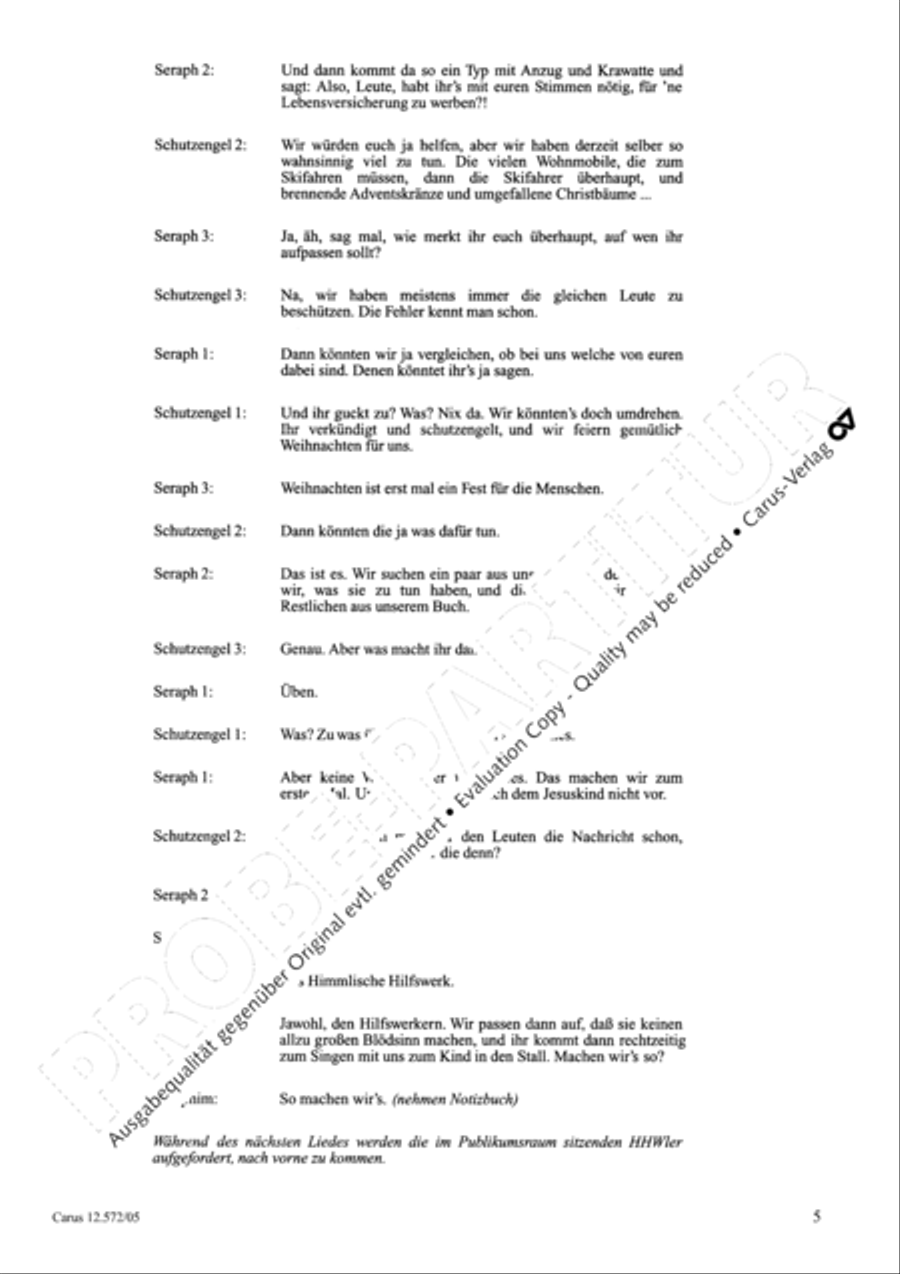 Das Himmliche Hilfswerk 2-Part scores gallery preview page 6