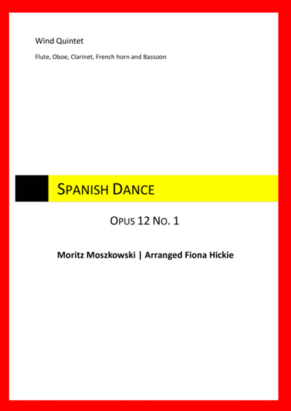 Spanish Dance Opus 12, No. 1 image number null