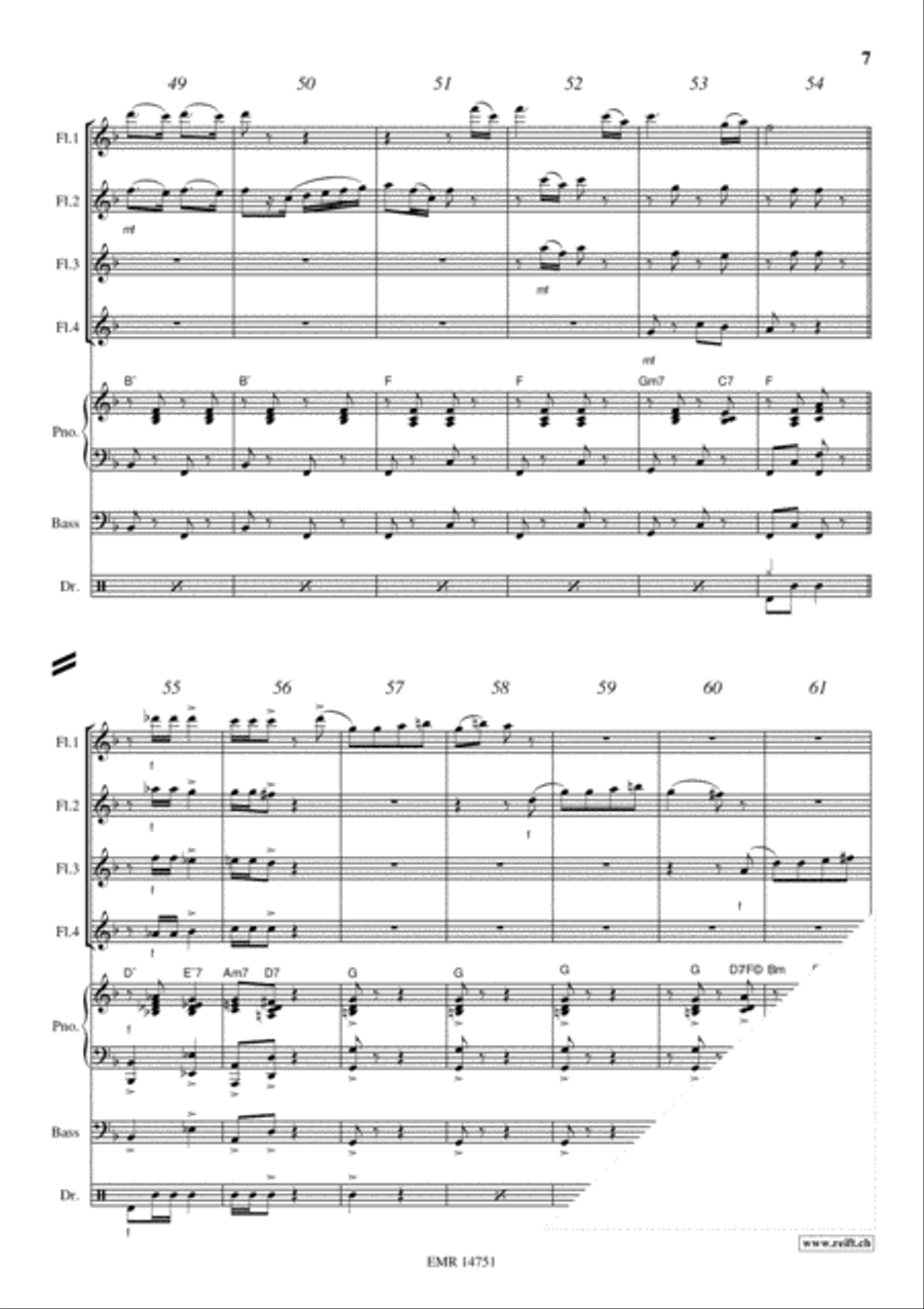 Yankee Doodle Yankee Doodle Flute scores gallery preview page 7