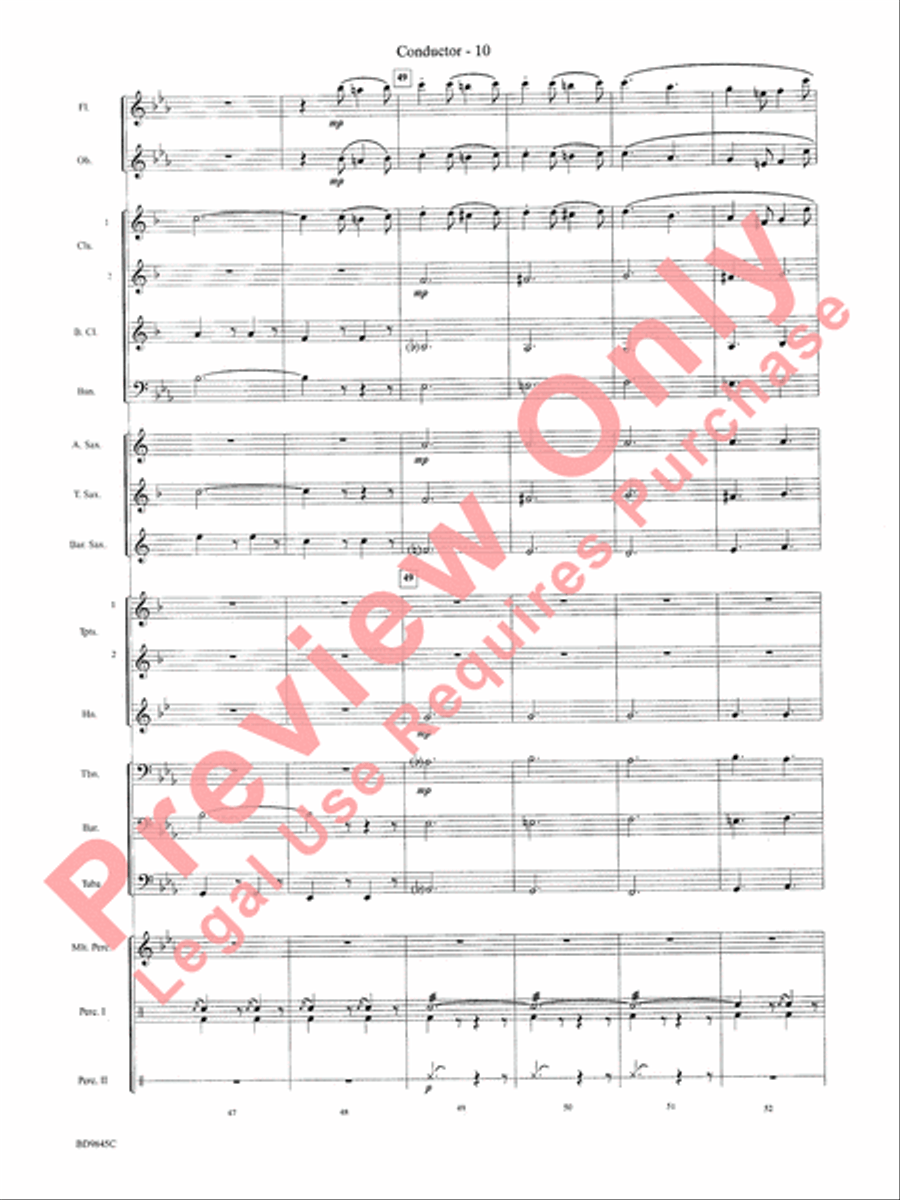The Washington Post March Concert Band scores gallery preview page 13