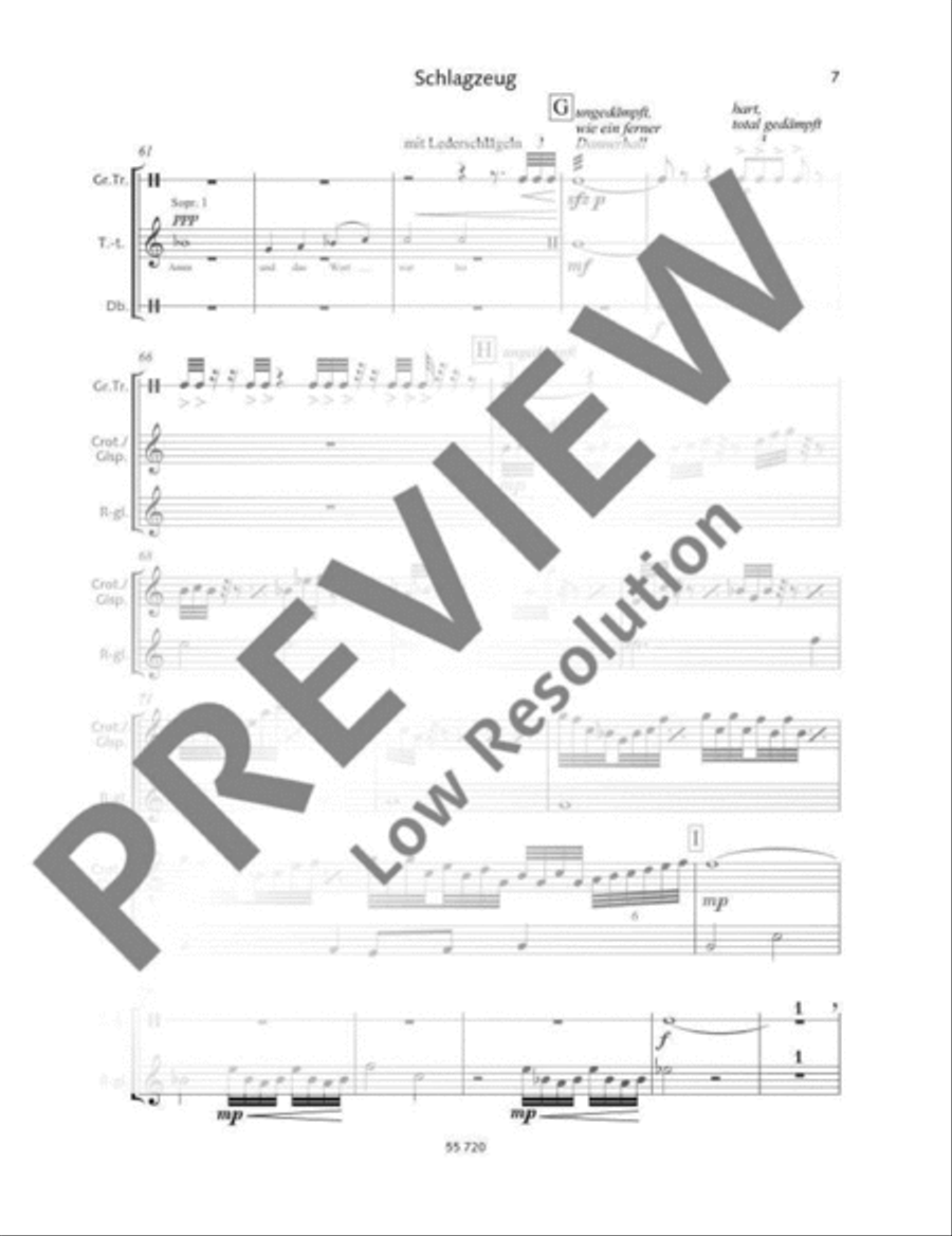 Am Anfang war das Wort Children's Choir scores gallery preview page 8