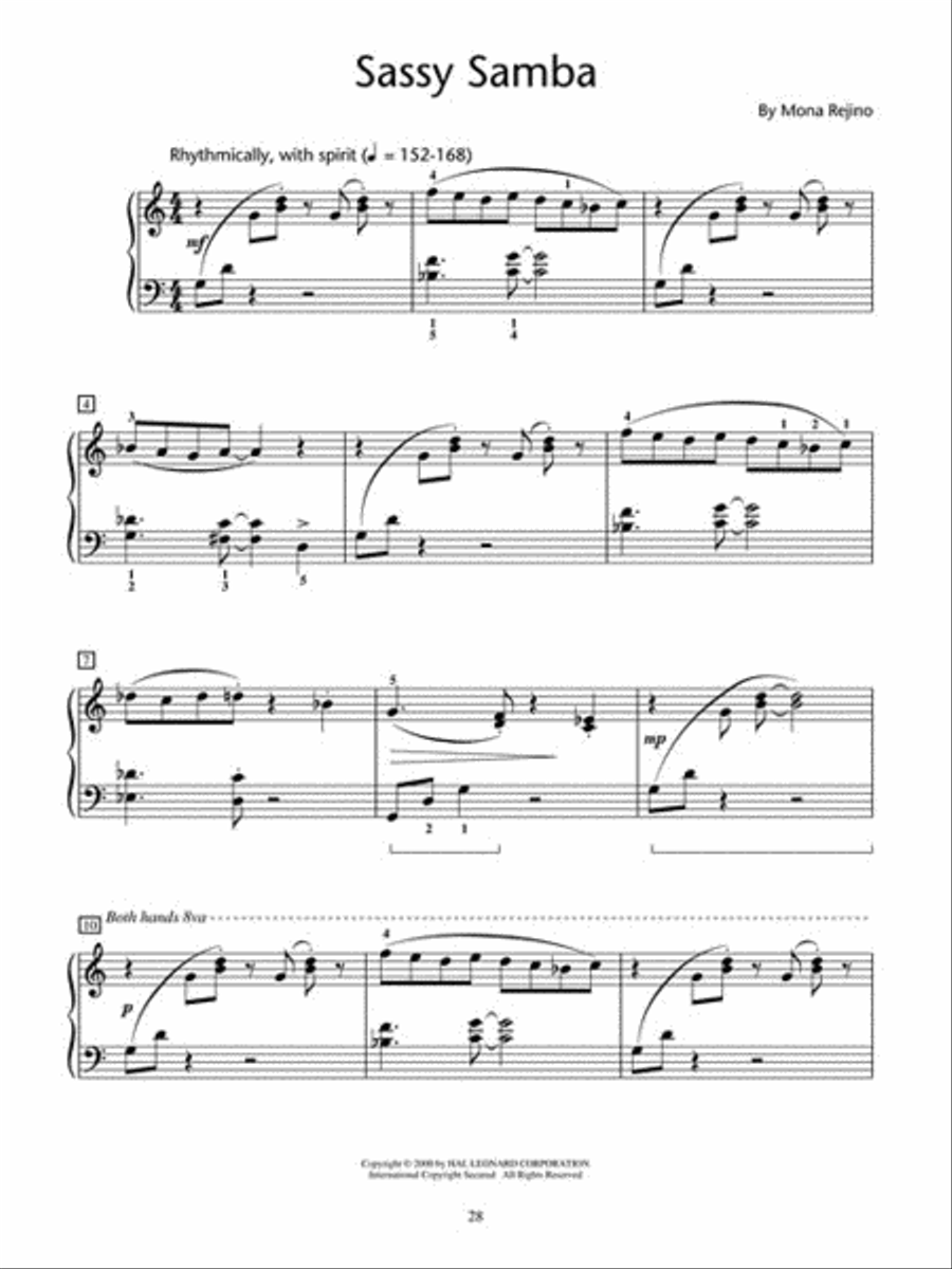 Piano Recital Showcase – Book 4 Piano Method scores gallery preview page 6