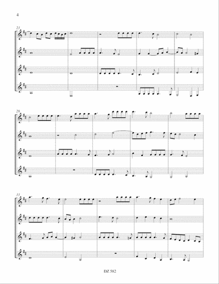 Batalla de sexto tono Batalla de sexto tono Guitar Ensemble scores gallery preview page 4