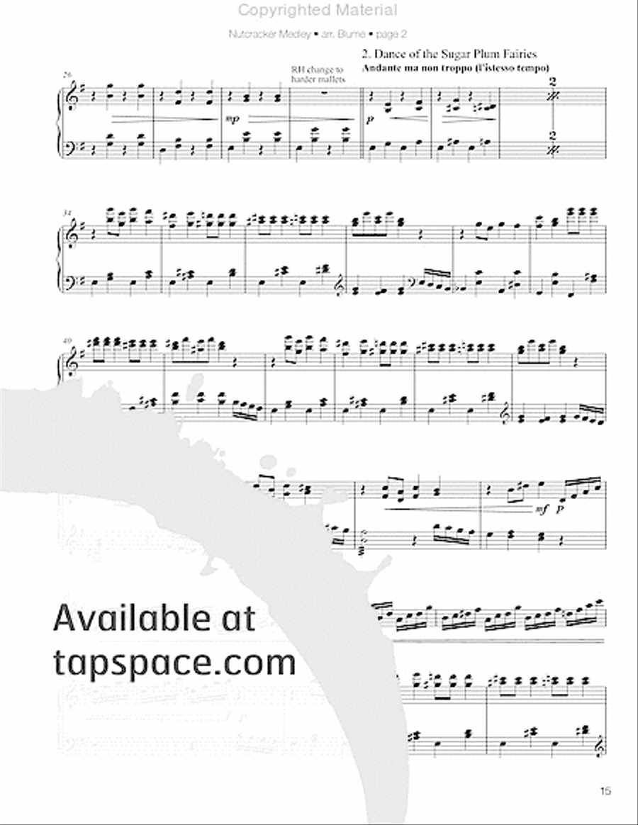 Winterludes Marimba scores gallery preview page 18