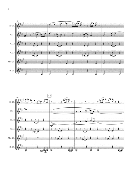 Olympic Prelude for Clarinet Choir image number null