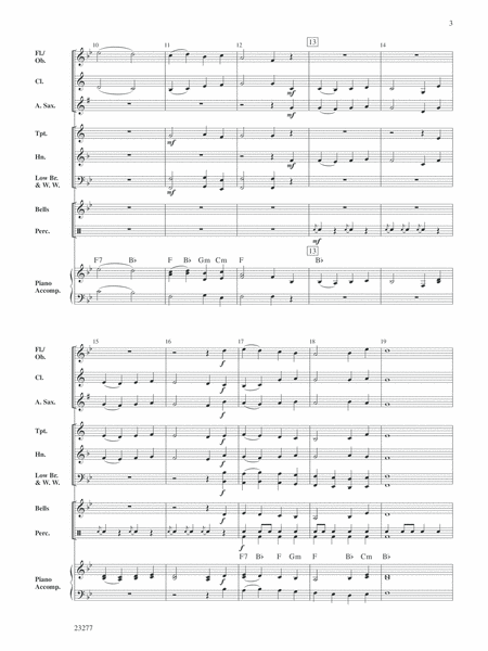 A Holiday Processional: Score
