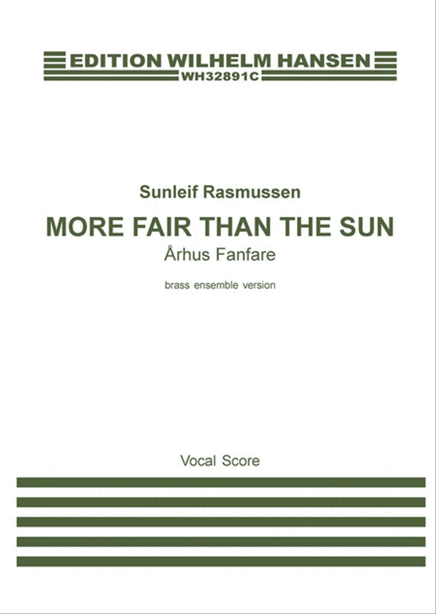 More Fair Than The Sun - Århus Fanfare 4-Part scores gallery preview page 1
