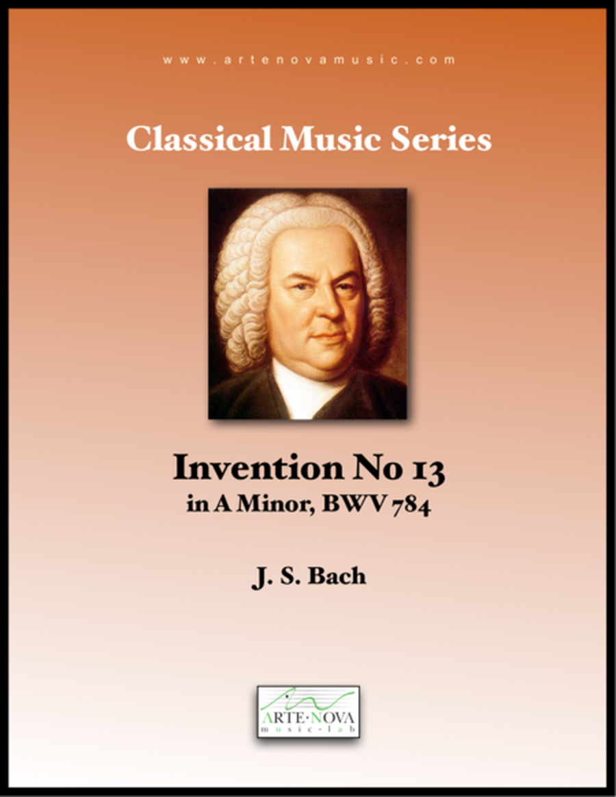 Invention No 13 in A minor, BWV 784 image number null