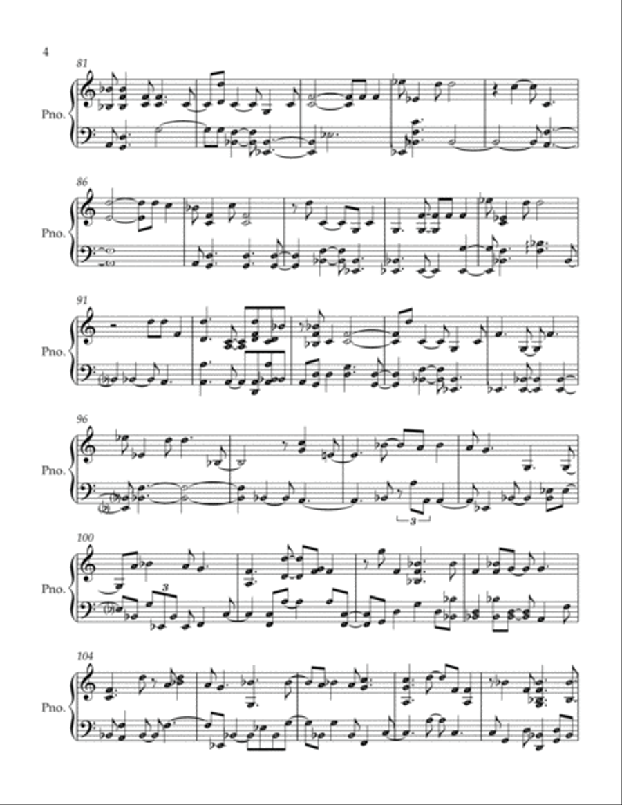 Famous For (i Believe) Famous For (i Believe) Piano Solo scores gallery preview page 4