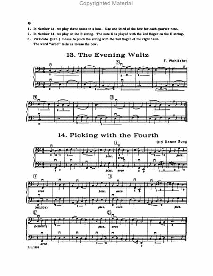 Duets for Strings, Book 1 Chamber Orchestra scores gallery preview page 4