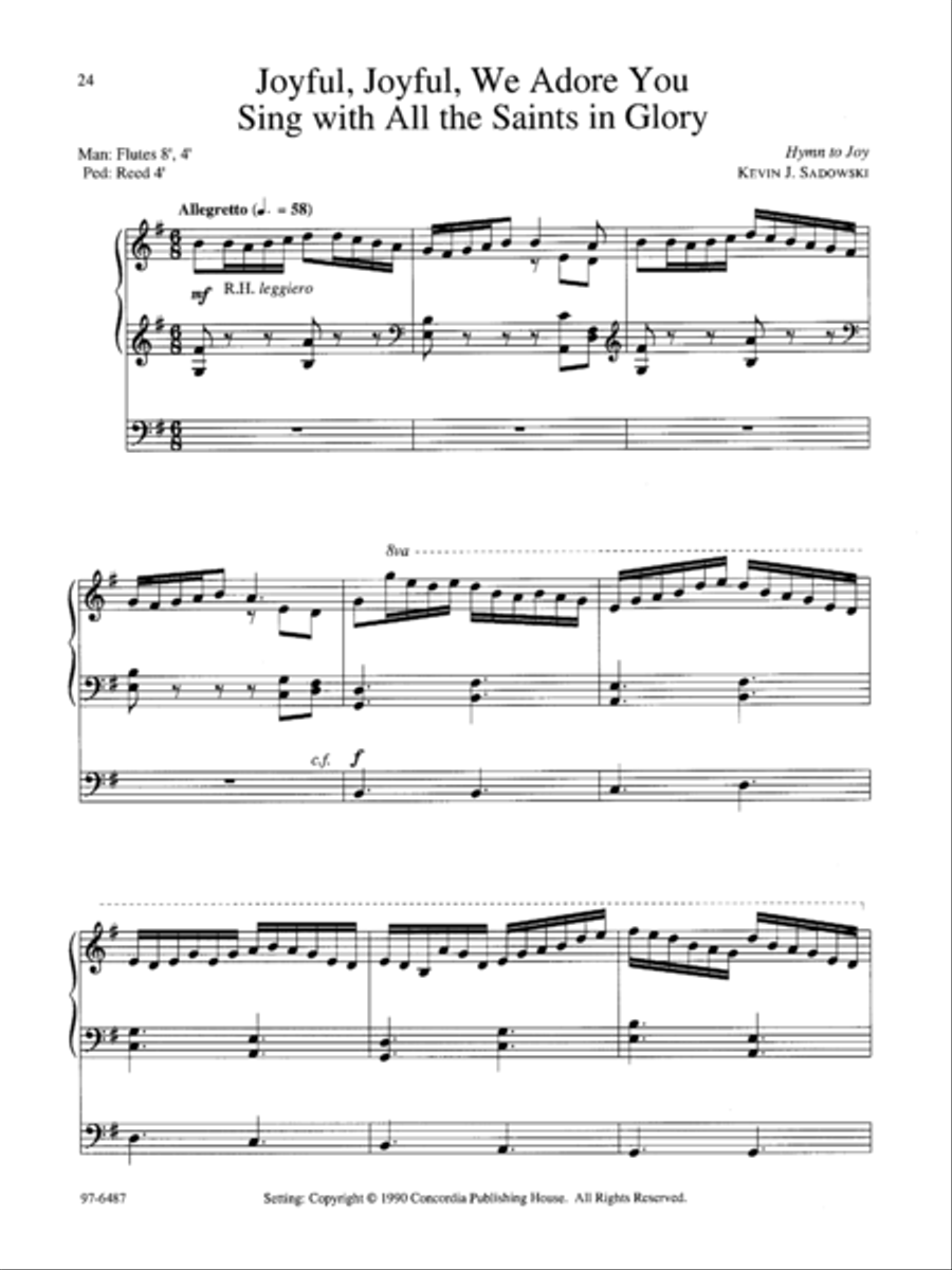 Laudate, Vol. 1 Organ scores gallery preview page 10